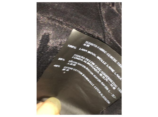 Balenciaga Chaqueta corta estilo esmoquin Negro - vista 12