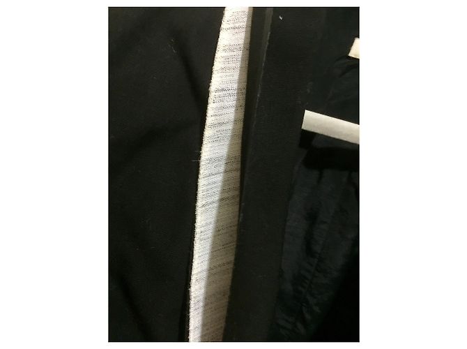 Balenciaga Chaqueta corta estilo esmoquin Negro - vista 9