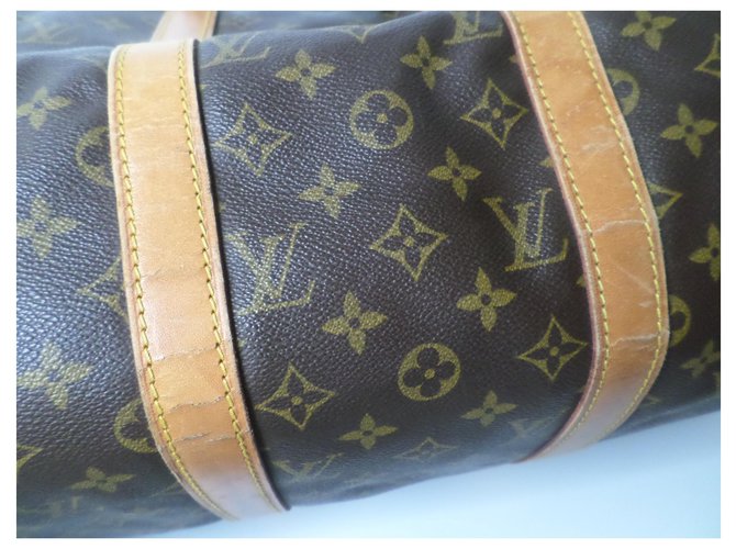 Louis Vuitton keepall Castaño - vista 10