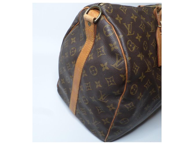 Louis Vuitton keepall Castaño - vista 5