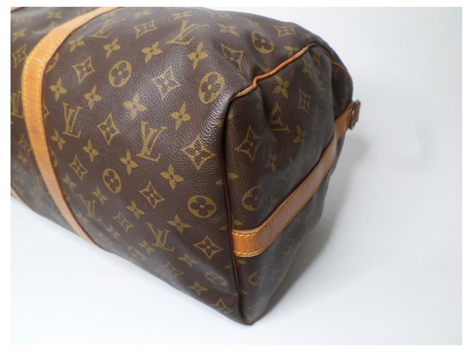 Louis Vuitton keepall Castaño - vista 6