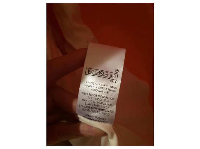 Gabardina Tara Jarmon naranja de algodón talla 38 - vista 6