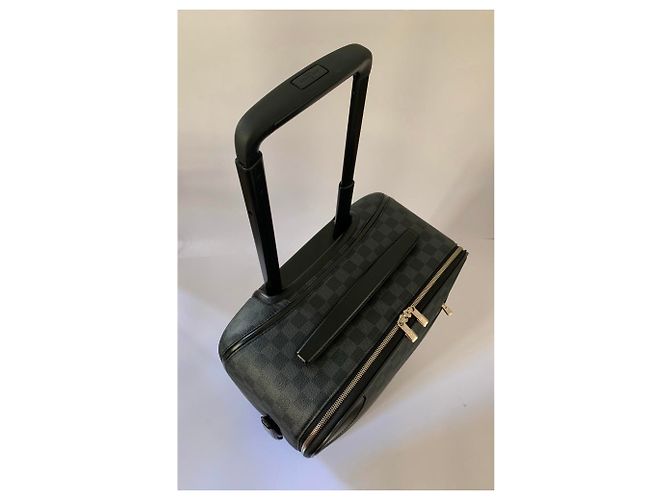 Louis Vuitton PEGASE LIGHT 55 Luggage Noir Gris - vue 10