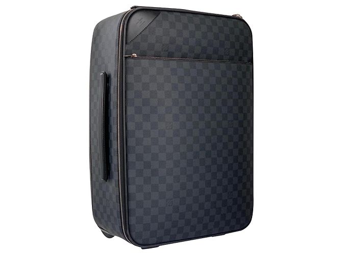 Louis Vuitton PEGASE LIGHT 55 Luggage Noir Gris - vue 2