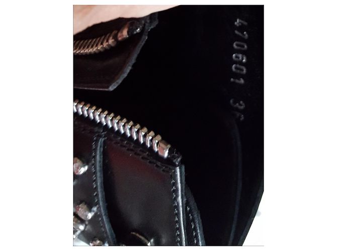 Stivaletti Alexander McQueen in pelle nera Nero - vista 4