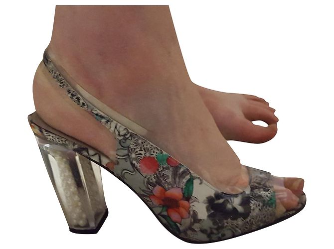 Autre Marque Pearl Heels Multi Color Rubber Multiple colors - view 2