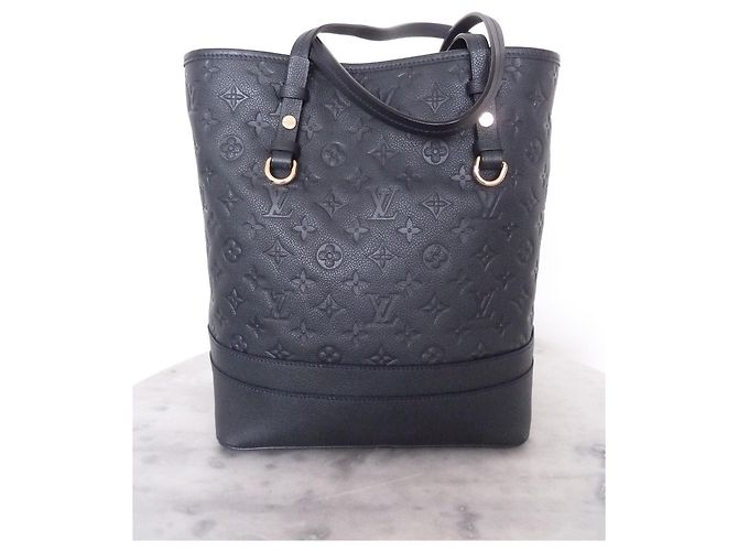 Citadines LOUIS VUITTON BORSA CITADINE PM IN PELLE MONOGRAM FOOTPRINT Blu navy - vista 3