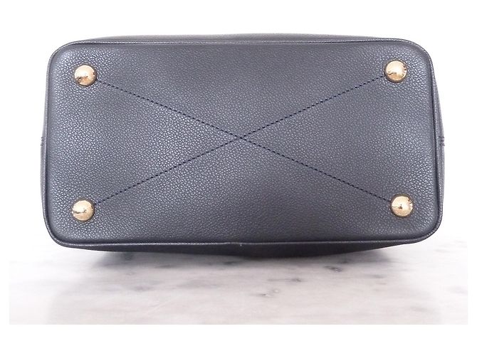 Citadines LOUIS VUITTON BORSA CITADINE PM IN PELLE MONOGRAM FOOTPRINT Blu navy - vista 5
