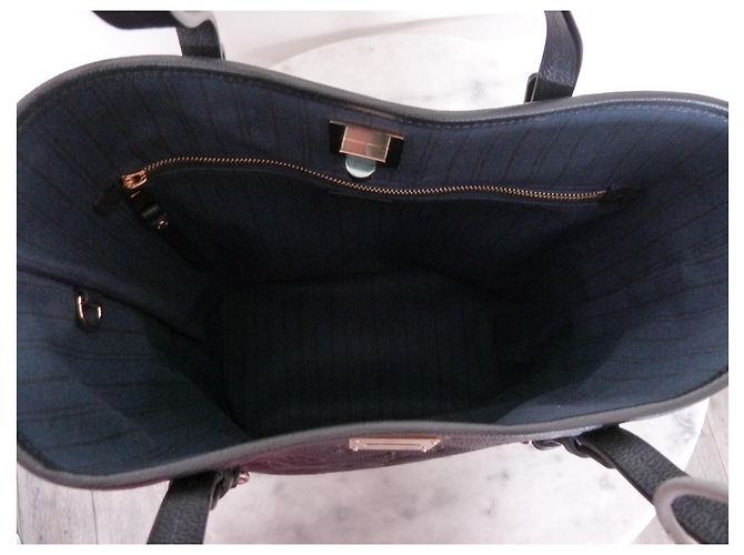 Citadines LOUIS VUITTON BORSA CITADINE PM IN PELLE MONOGRAM FOOTPRINT Blu navy - vista 6