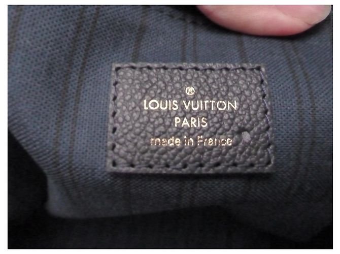 Citadines LOUIS VUITTON BORSA CITADINE PM IN PELLE MONOGRAM FOOTPRINT Blu navy - vista 7