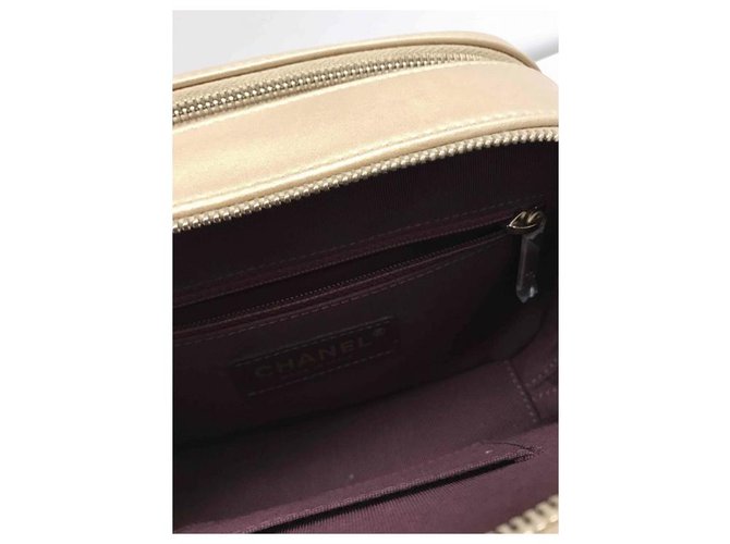 Borsa Chanel D'oro - vista 4