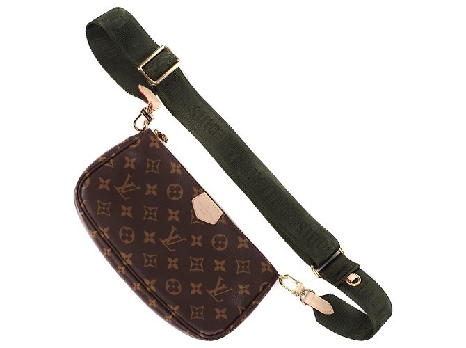 Multi Pochette Embrague múltiple Louis Vuitton en lona monogram, Nueva condición Castaño - vista 10