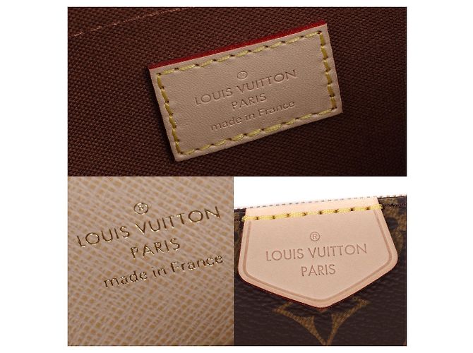 Multi Pochette Embrague múltiple Louis Vuitton en lona monogram, Nueva condición Castaño - vista 5