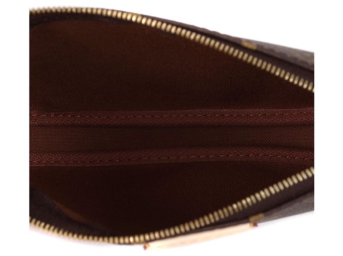 Multi Pochette Embrague múltiple Louis Vuitton en lona monogram, Nueva condición Castaño - vista 9