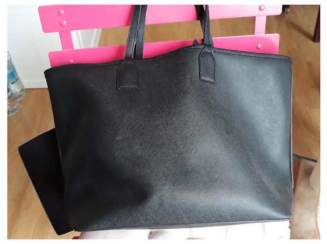 Borsa shopper Karl Lagerfeld Choupette in love nera Nero - vista 5