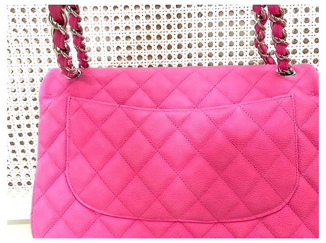 Timeless BORSA CHANEL MODELLO GRANDE CLASSICO SENZA TEMPO Fuschia - vista 10