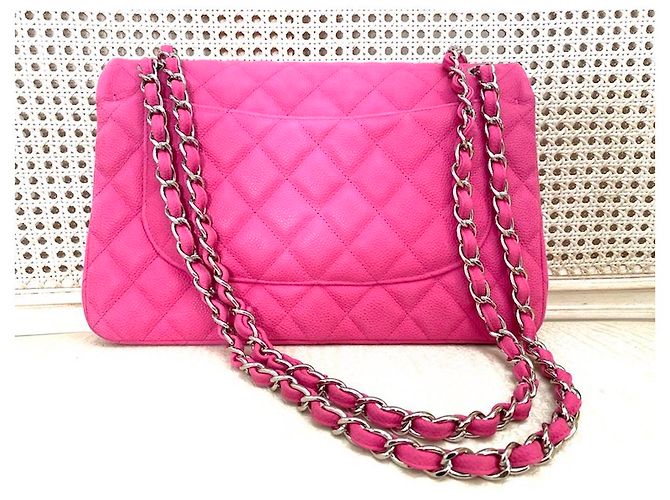 Timeless BORSA CHANEL MODELLO GRANDE CLASSICO SENZA TEMPO Fuschia - vista 2