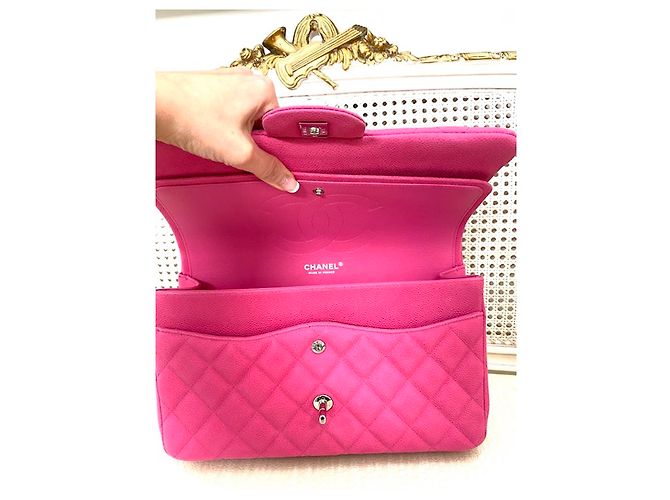 Timeless BORSA CHANEL MODELLO GRANDE CLASSICO SENZA TEMPO Fuschia - vista 3