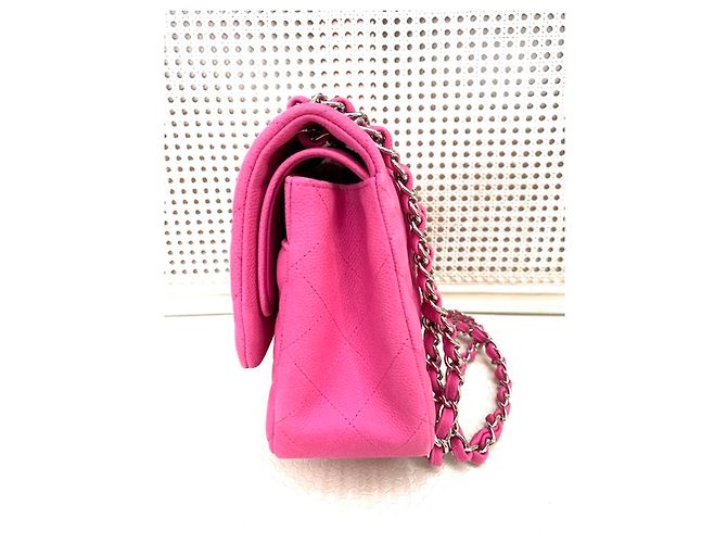 Timeless BORSA CHANEL MODELLO GRANDE CLASSICO SENZA TEMPO Fuschia - vista 7