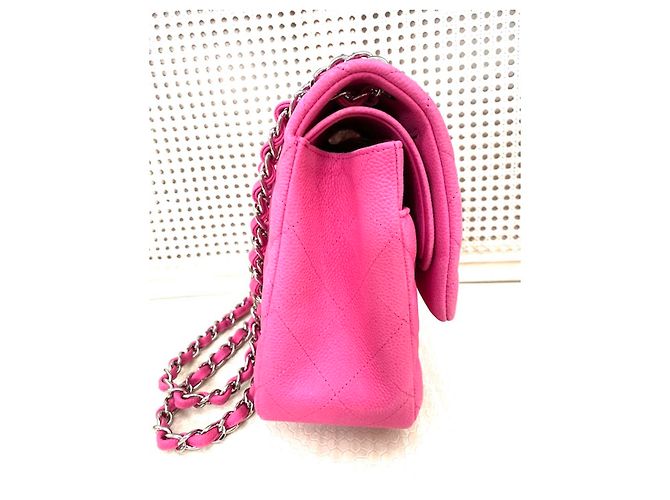 Timeless BORSA CHANEL MODELLO GRANDE CLASSICO SENZA TEMPO Fuschia - vista 8