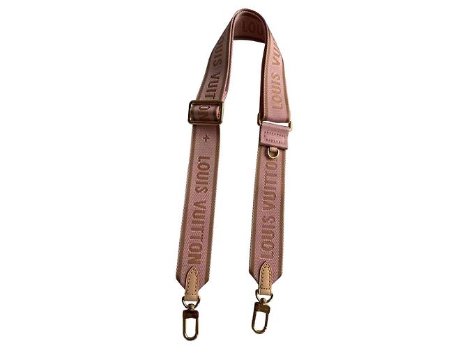 Louis Vuitton Tracolla per chitarra rosa - vista 5