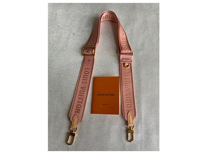 Louis Vuitton Tracolla per chitarra rosa - vista 6
