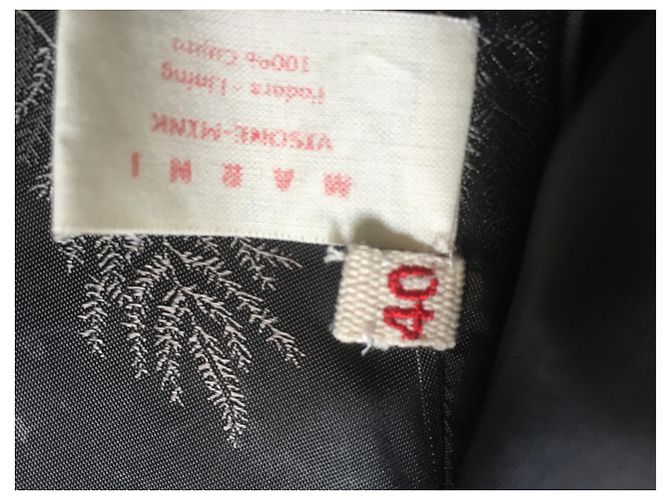 Chaqueta corta de visón de Marni - vista 3
