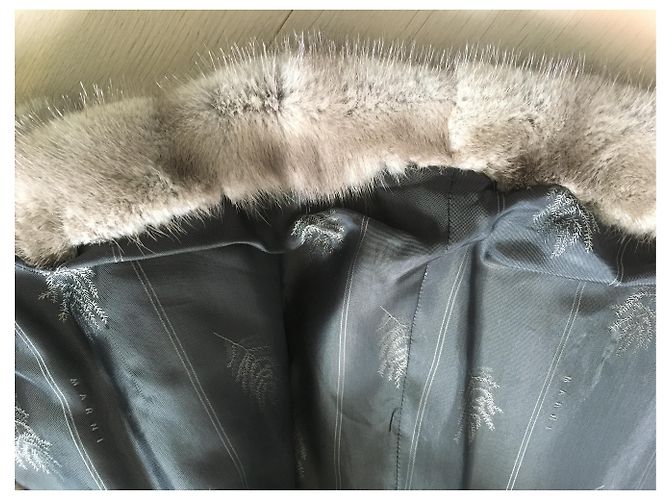 Chaqueta corta de visón de Marni - vista 6