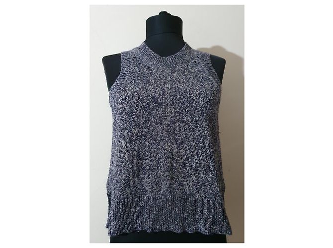 Alexander Wang Tanktop Grau Wolle - vista 3