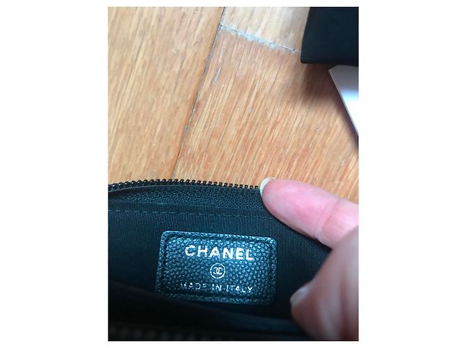 Mini billetera Boy Chanel Black Negro - vista 4