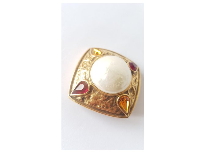 Goossens Pins e spille Rosso D'oro Crema Corallo - vista 2
