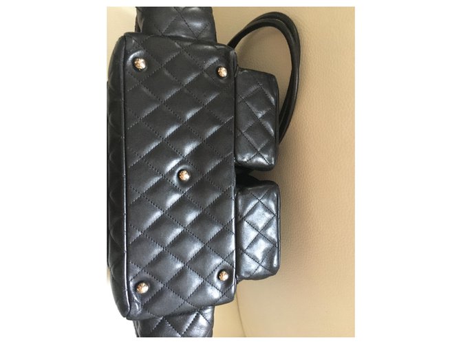 Borsa Chanel Reporter Cambon Nero - vista 7