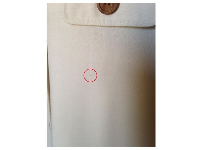 Yves Saint Laurent Kleid in Eggshell Viscose Aus weiß - Ansicht 3