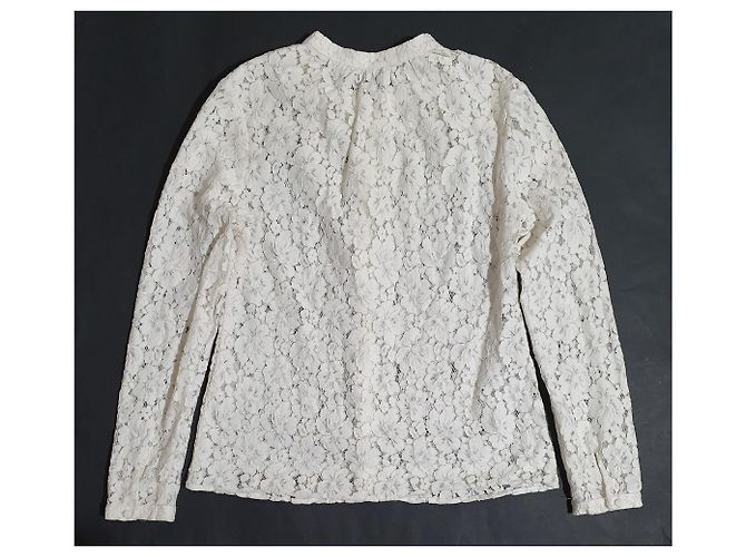 Autre Marque Camicia in pizzo bianca IVY AND OAK Bianco - vista 3