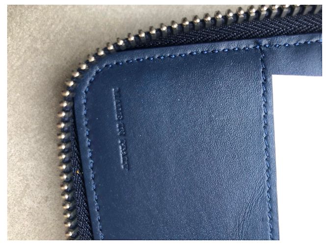 Cartera Burberry de piel azul - vista 5