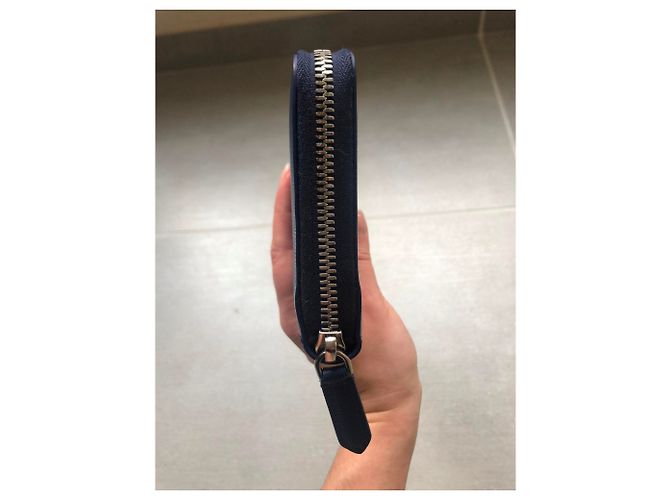 Cartera Burberry de piel azul - vista 9