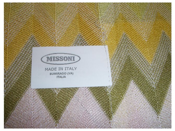 Caftano Missoni Mare Sunset a zigzag multicolore - vista 2