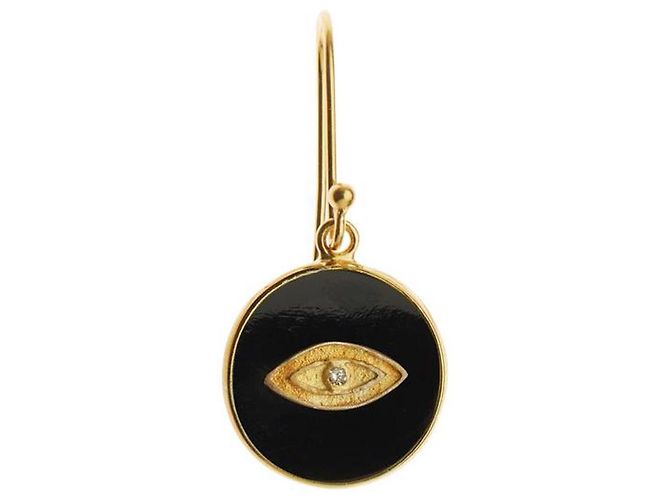 Ileana Makri All Seeing Eye Nero D'oro - vista 3