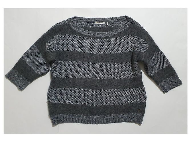 Autre Marque Suéter Rich & Royal gris plateado Plata - vista 5