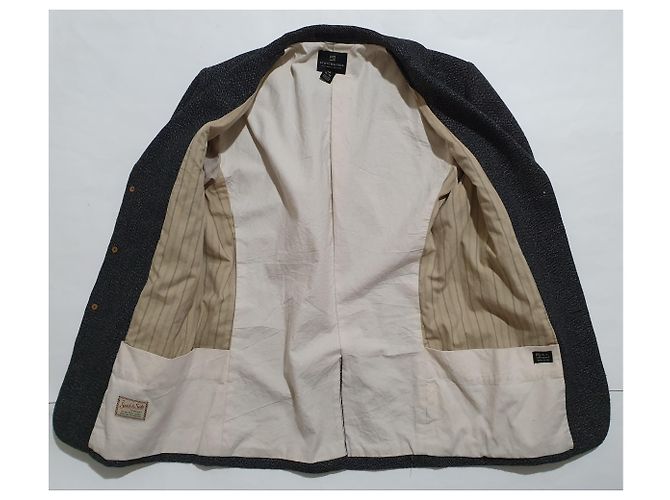 Scotch and Soda Blazer Dunkelgrau Mehrfarben Anthrazitgrau - Ansicht 3