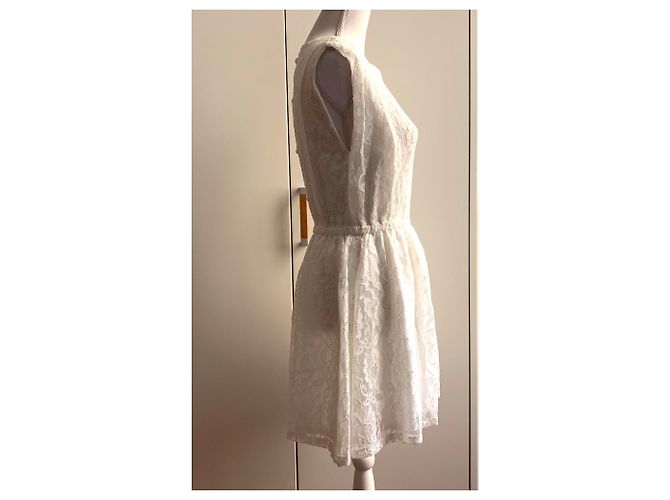 Autre Marque D.vestido de encaje blanco dikate - vista 12