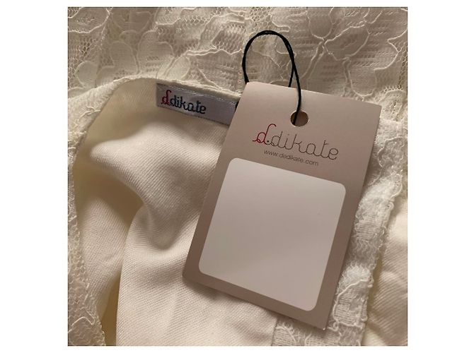 Autre Marque D.vestido de encaje blanco dikate - vista 3