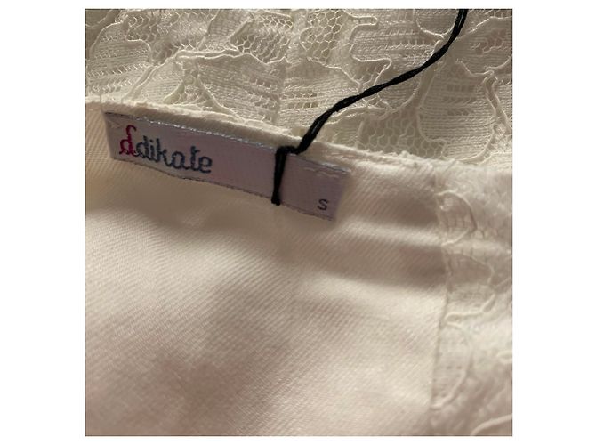 Autre Marque D.vestido de encaje blanco dikate - vista 4