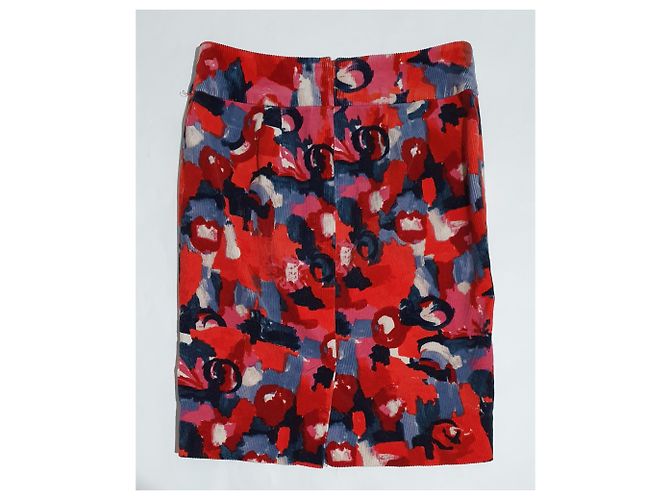 Anthology Paris Gonna multicolore Anthropologie Vanessa Virginia in cotone - vista 2
