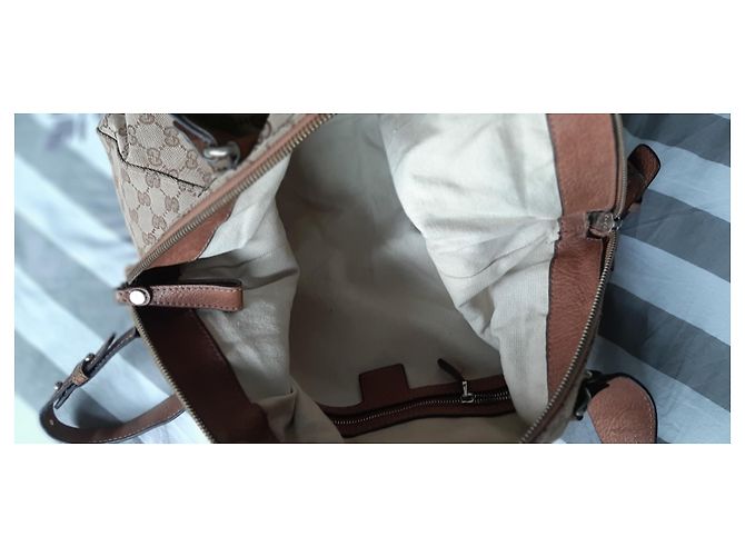 Borsa Gucci in tessuto - vista 3