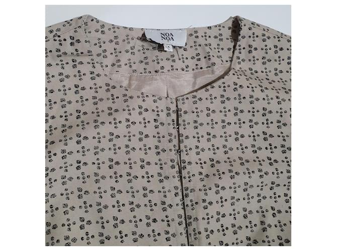 Blazer Noa Noa de algodón M Multicolor - vista 2