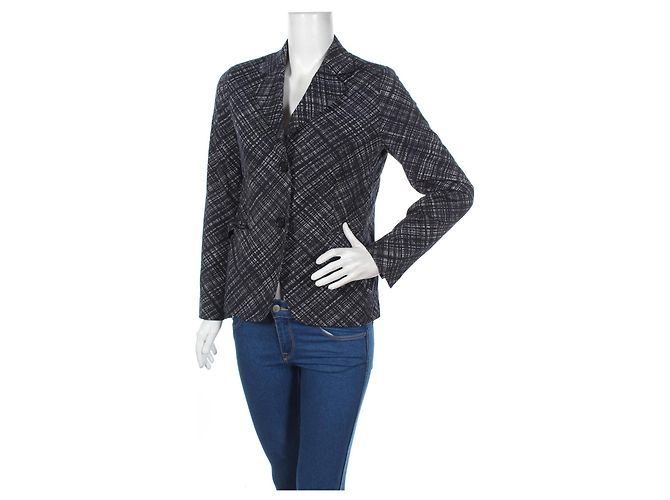 Blazer Bogner Sonia Nero e Beige - vista 4