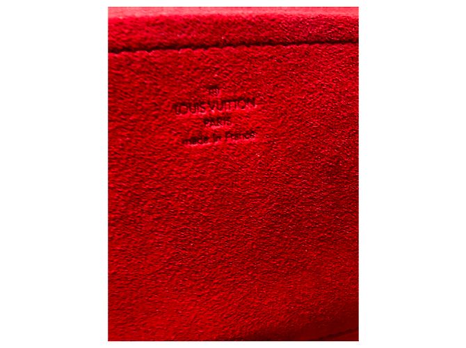 Borsa Louis Vuitton Knightsbridge in tela e pelle marrone - vista 15