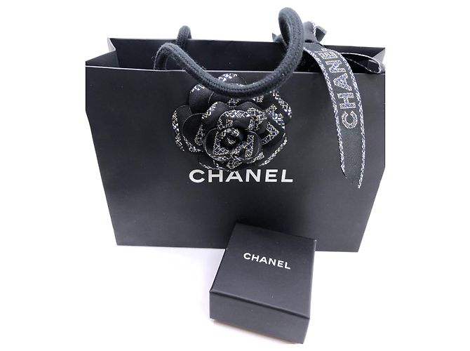 Chanel Brincos Prata - vista 2