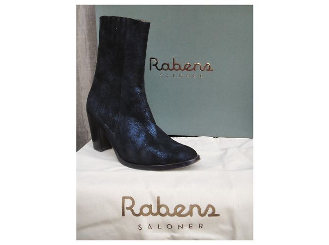 Autre Marque Botas Rabens Saloner p 39 Perfecta condicion Azul - vista 3